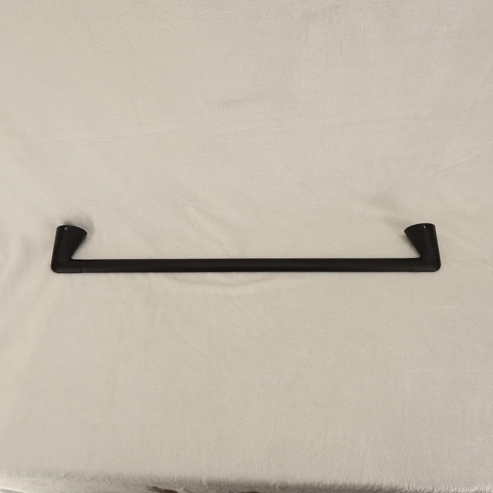 Kohler 24756-BL 24 Inch Towel Bar Matte Black Modern Bathroom Hardware